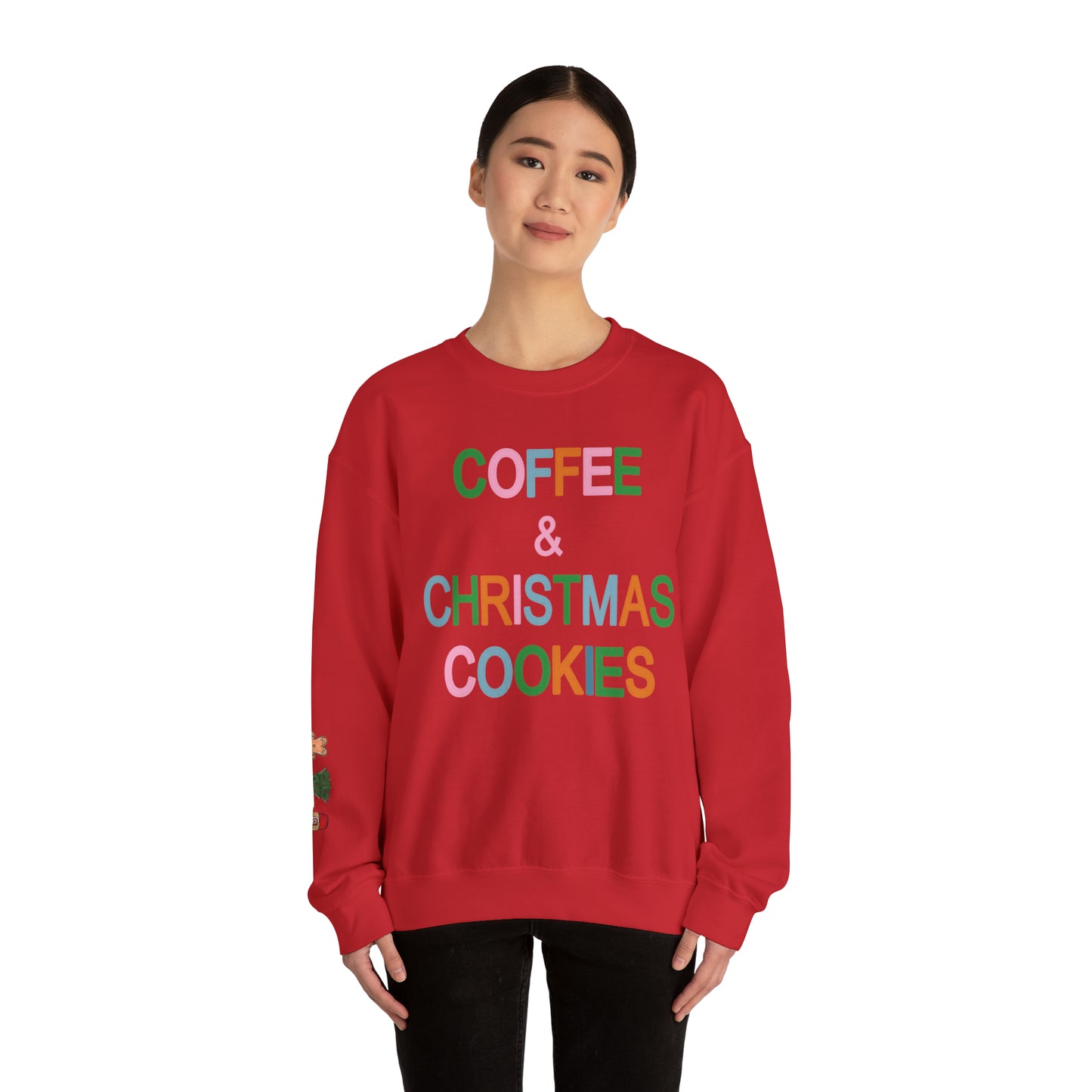 Coffee Christmas Cookie Sweatshirt