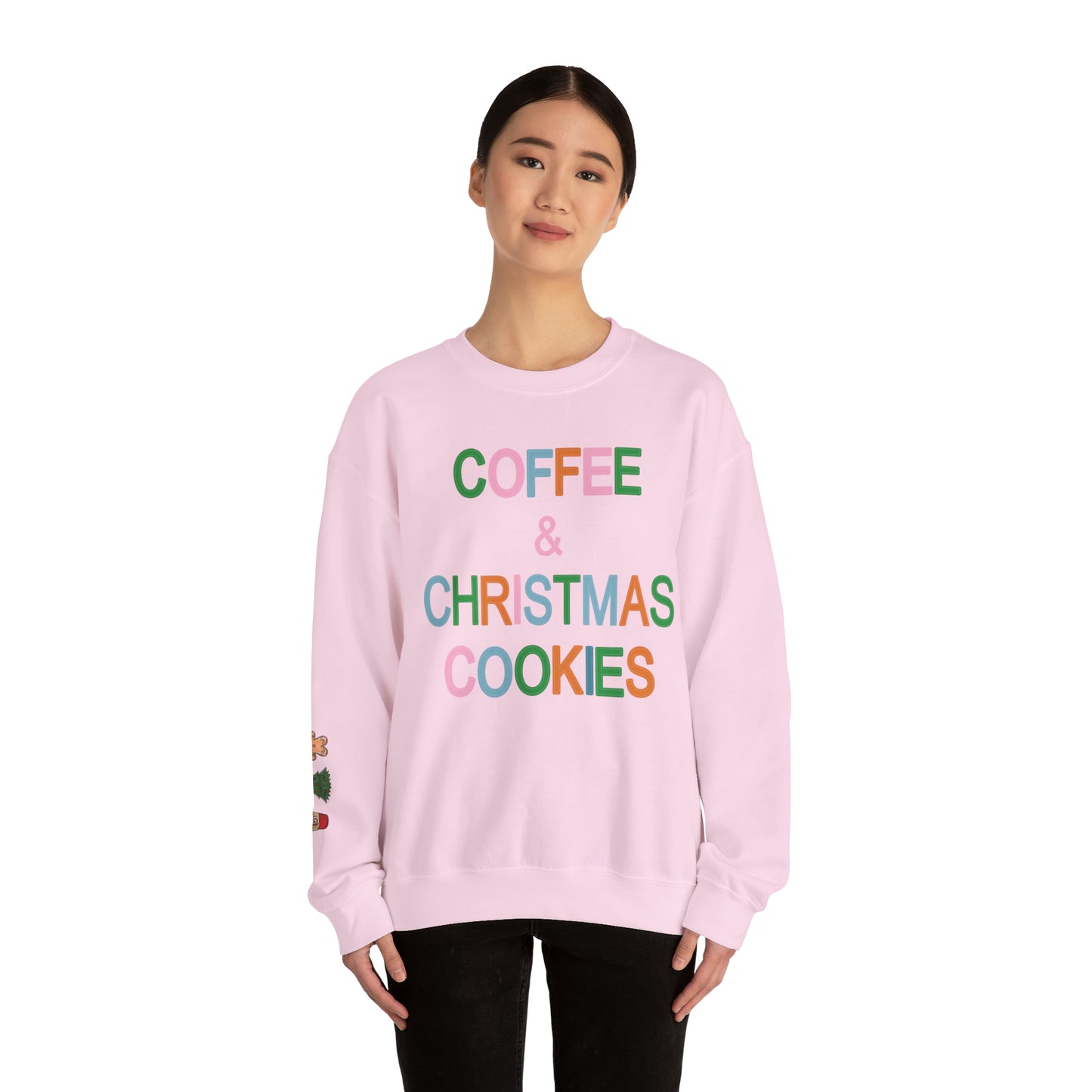 Coffee Christmas Cookie Sweatshirt