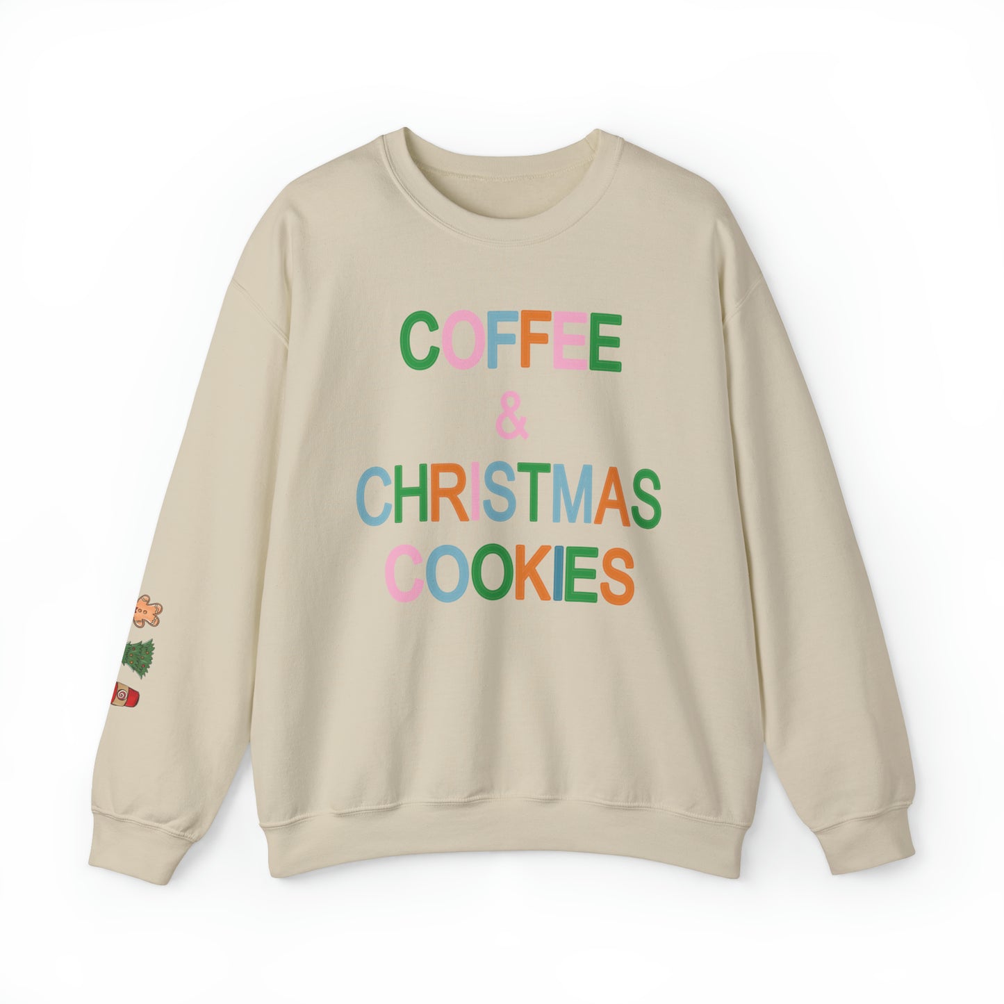 Coffee Christmas Cookie Sweatshirt