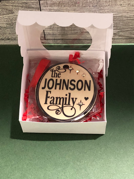 Family Custom Ornament