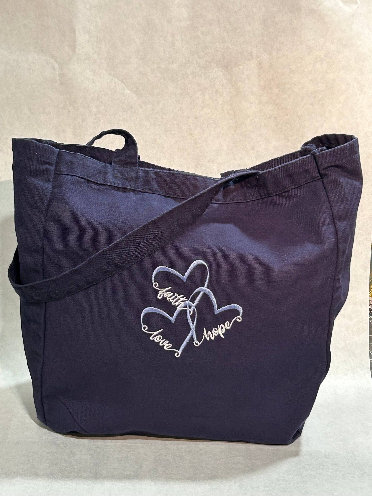 Faith Hope Love Tote